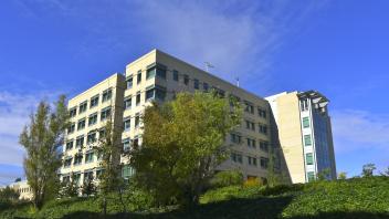 GBSF building, southeast face